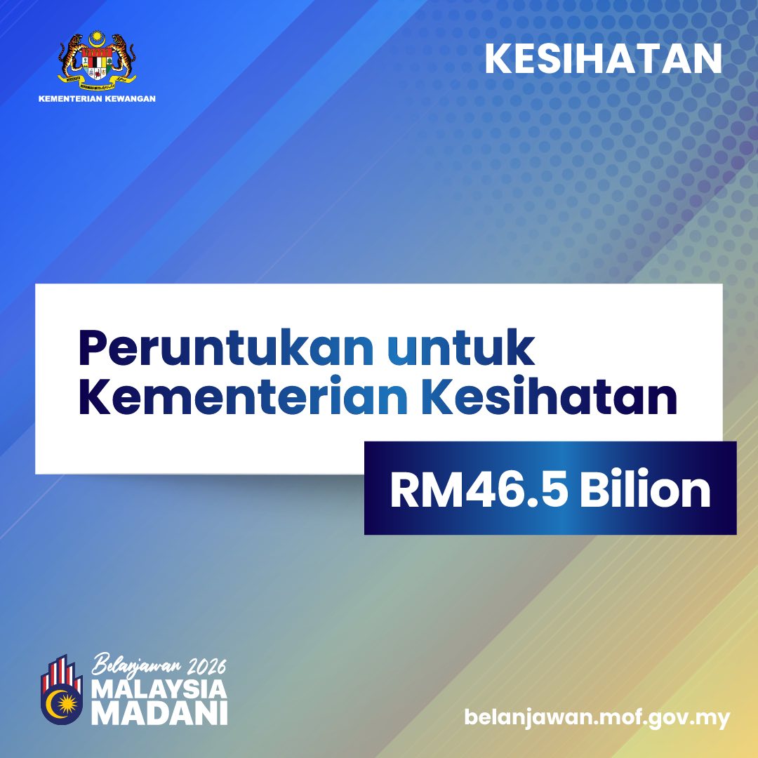 Belanjawan 2026: Kesihatan