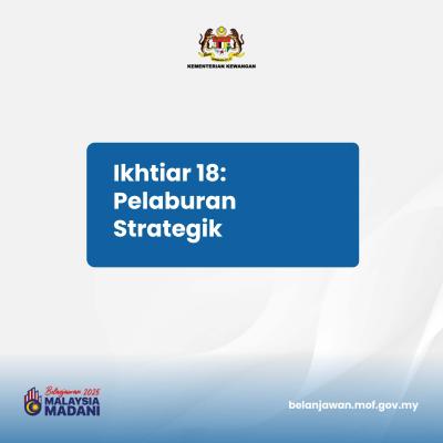 Belanjawan 2025: Tumpuan 2 - Ikhtiar 18