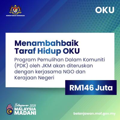 Belanjawan 2026: Mempertingkat Keterlibatan OKU