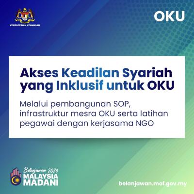 Belanjawan 2026: Mempertingkat Keterlibatan OKU