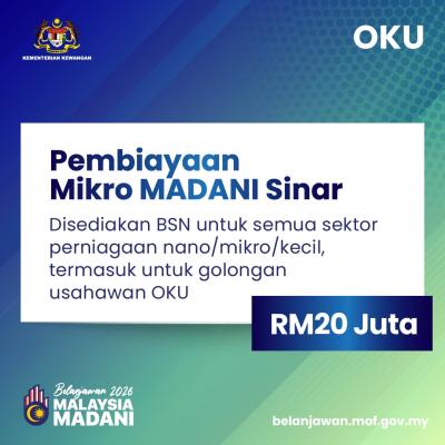 Belanjawan 2026: Mempertingkat Keterlibatan OKU