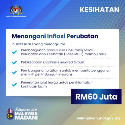 Belanjawan 2026: Kesihatan