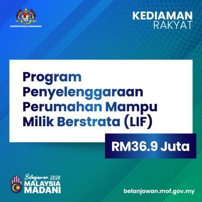 Belanjawan 2026: Kediaman Rakyat