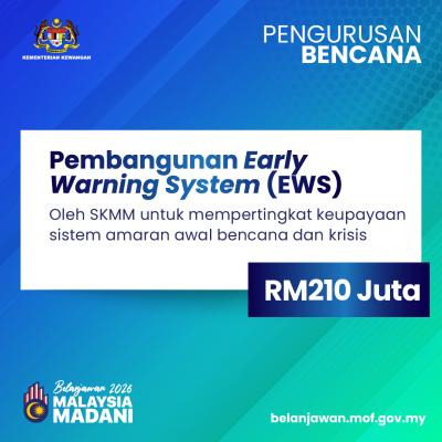 Belanjawan 2026: Pengurusan Bencana