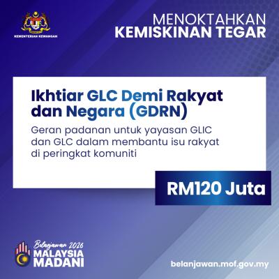 Belanjawan 2026: Menoktahkan Kemiskinan Tegar