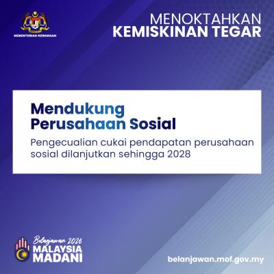 Belanjawan 2026: Menoktahkan Kemiskinan Tegar