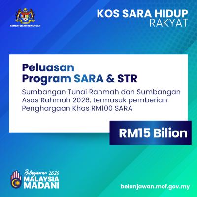 Belanjawan 2026: Kos Sara Hidup Rakyat